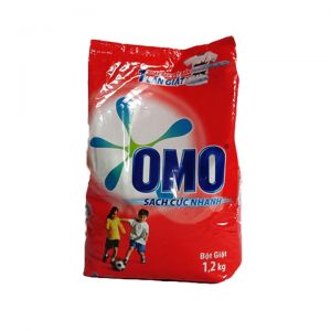 Bột giặt OMO-hệ bột thông minh (1.2kg, 12 gói/thùng)