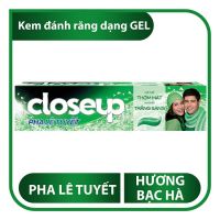 Kem đánh răng Close up Green 180g + Tặng  cùng loại 30g ( Xanh lá) ( giá hãng31.000)