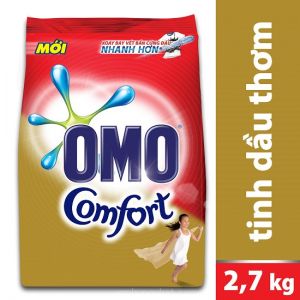Omo bột giặt comfort tinh dầu thơm 2.7kg gói-Giá hãng-125.5K