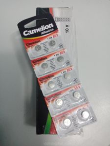Pin cúc áo Camelion Alkaline AG3-BP10 1.5V , Vĩ 10 cái- Hàng chính hãng
