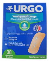 Băng keo cá nhân URGO chống thấm nước (hộp 30 miếng)