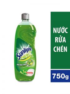 Nước rửa chén Sunlight trà xanh 750g chai.Giá hãng 28K