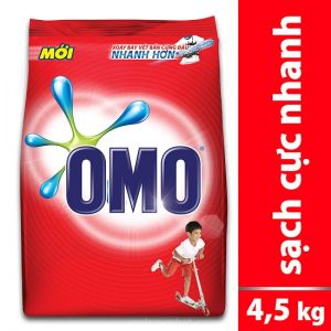 Omo bột giặt đỏ 4.5kg