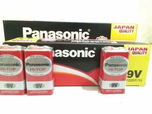 Pin 9V Panasonic 6F22DT-1S Heavy Duty Battery chính hãng (12 viên-hộp)