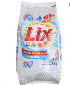 Bột giặt Lix 6 kg