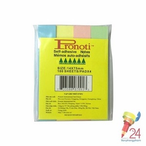 Pronoti 07091 3x2 (19x76mm)-4 màu dọc  