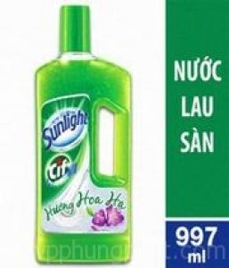 Nước lau sàn Sunlight  hoa hạ xanh lá 1kg.